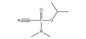 Isopropyl dimethylamidocyanidophosphate